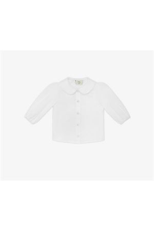 Camicia in cotone FENDI KIDS | BFC022A31WF0TU9